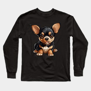 Cute Chihuahua Dog - Dogs Chihuahuas Long Sleeve T-Shirt